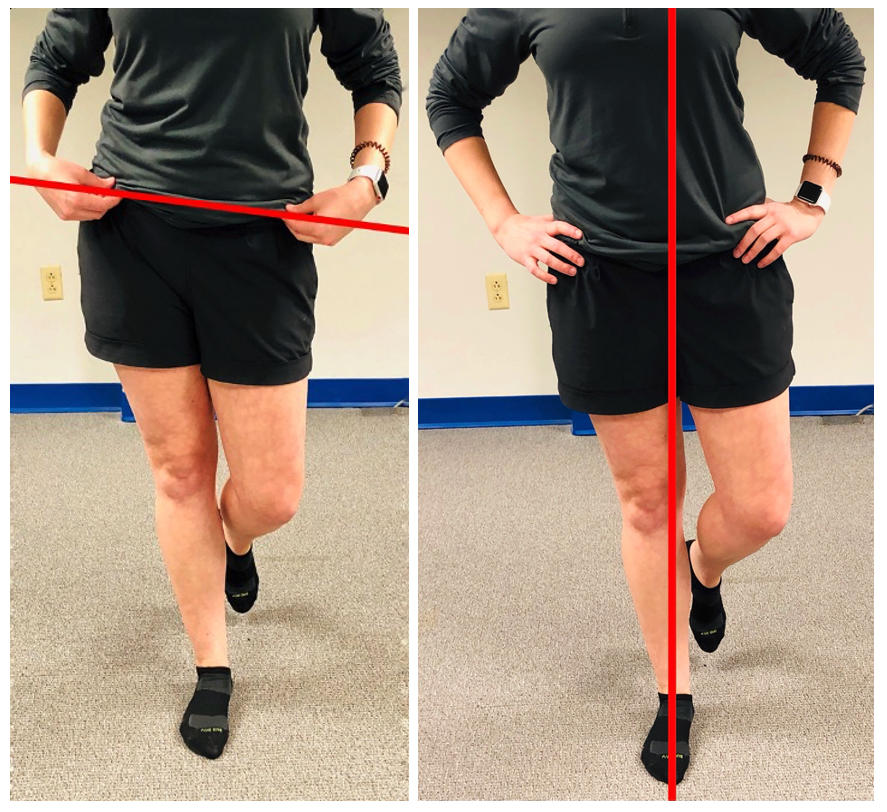 The down phase (or starting position) of a deep squat jump for