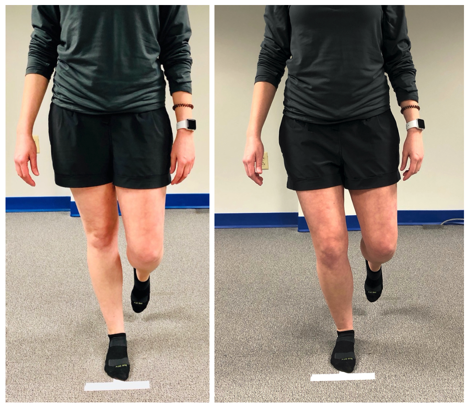 Wall Squat Leg Strength Test