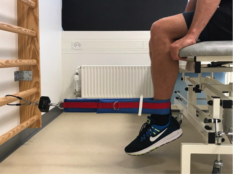 Exercises for patients following an acute ankle injury or